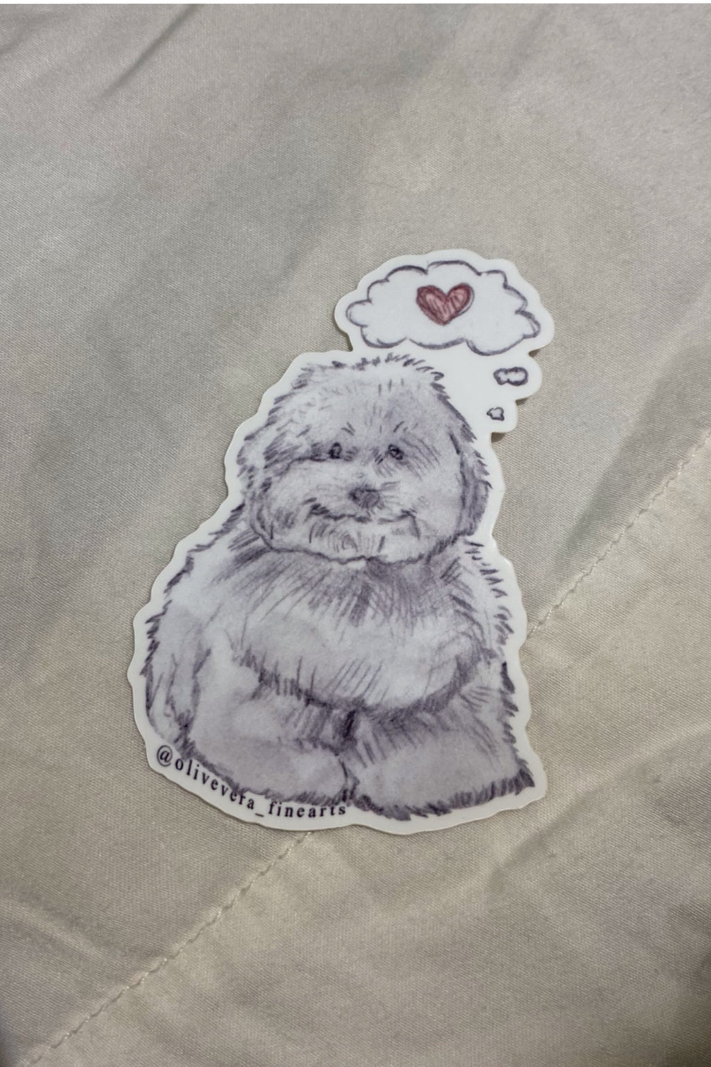 Sweet Puppy Sticker