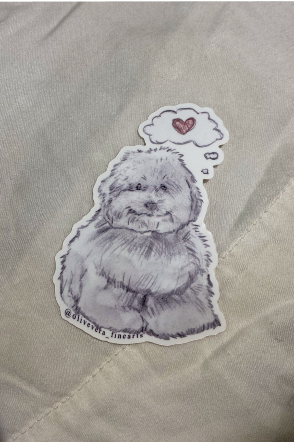 Sweet Puppy Sticker