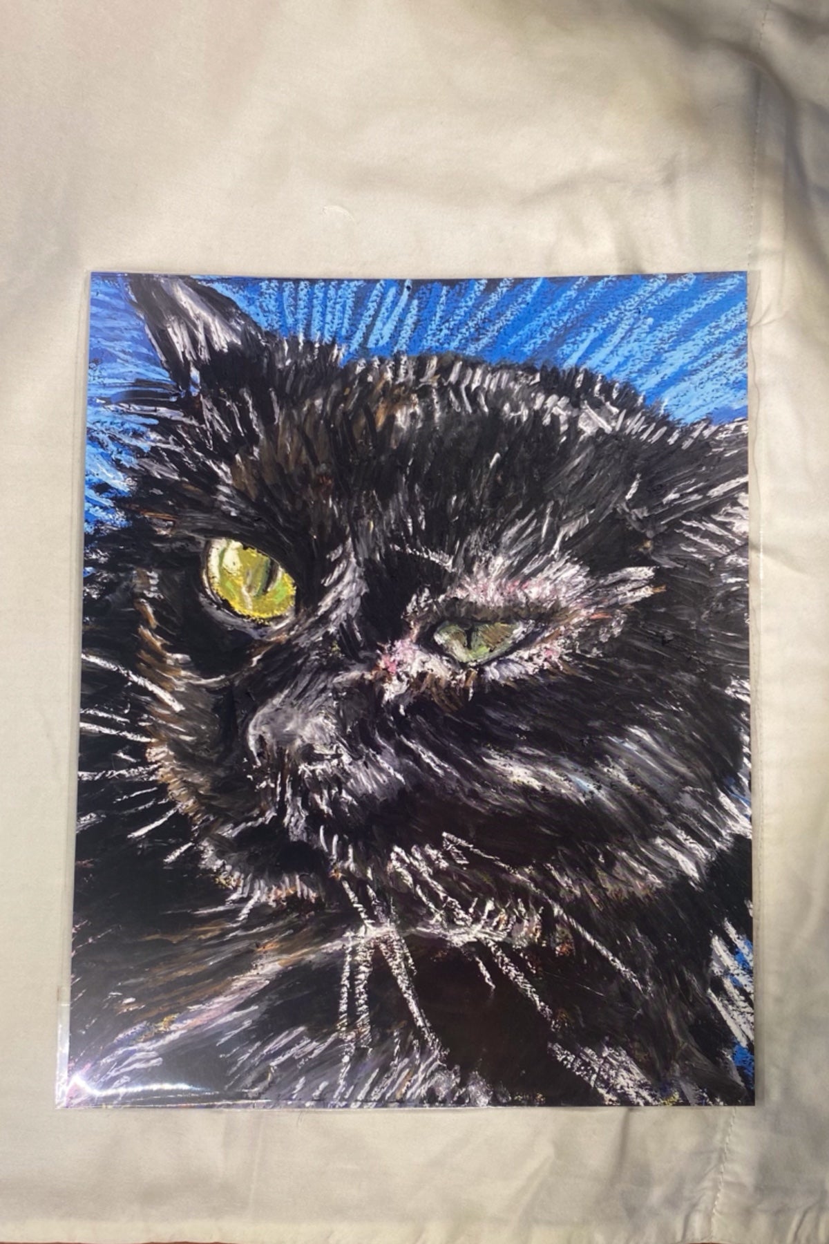 Mike The Cat Print