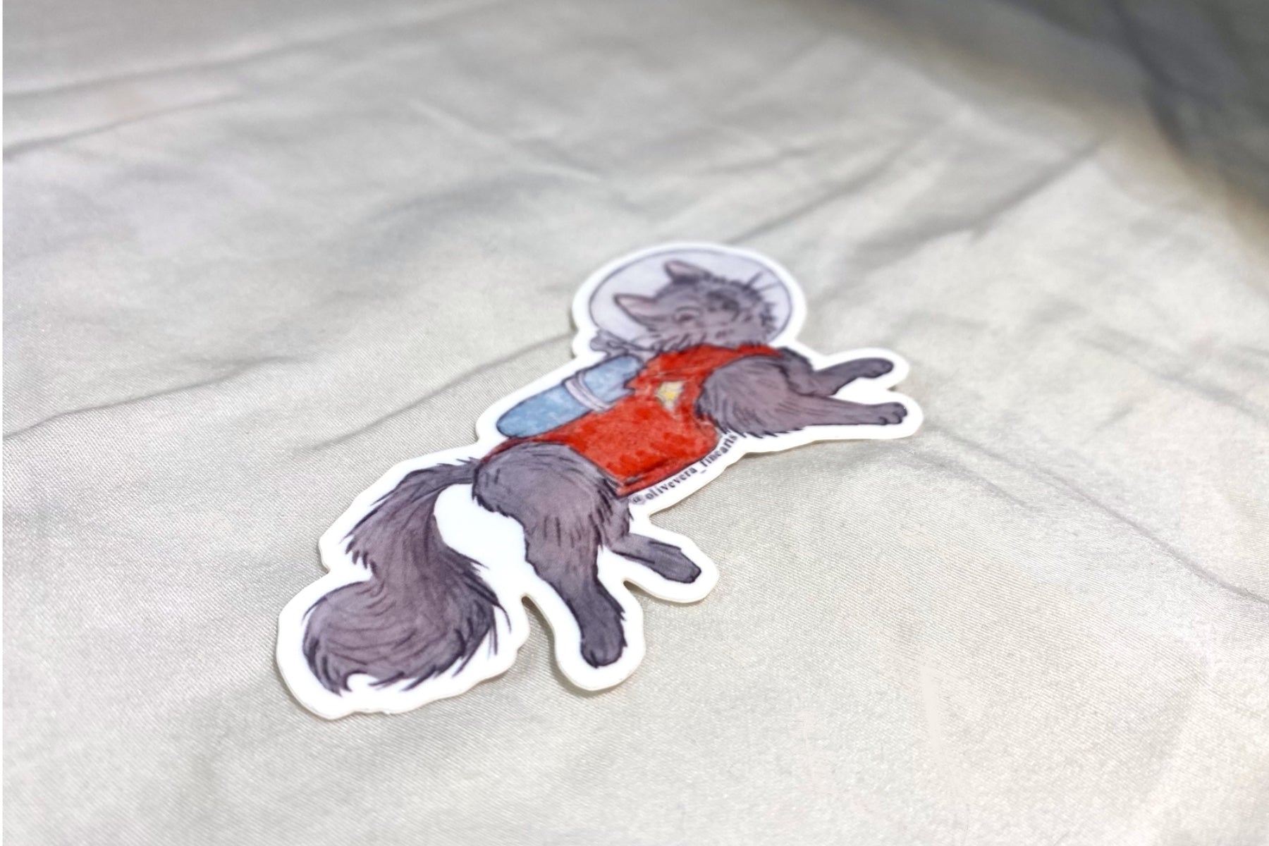 Space-Cat Sticker