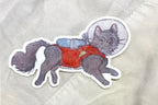 Space-Cat Sticker