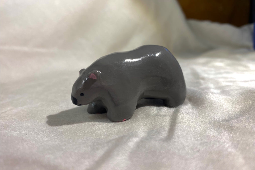 Grey Bear Sculpture