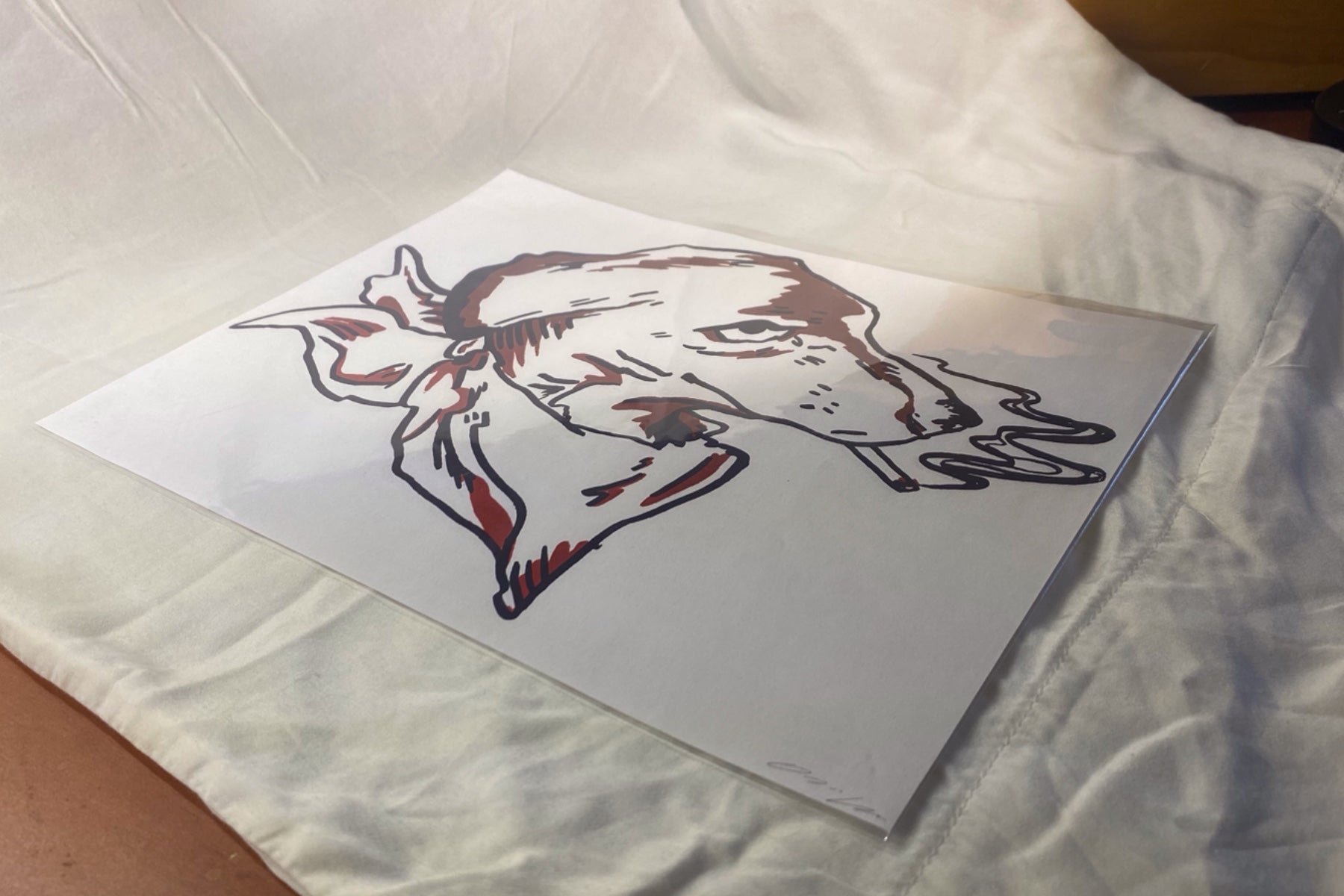 Smokin’ Dog Print