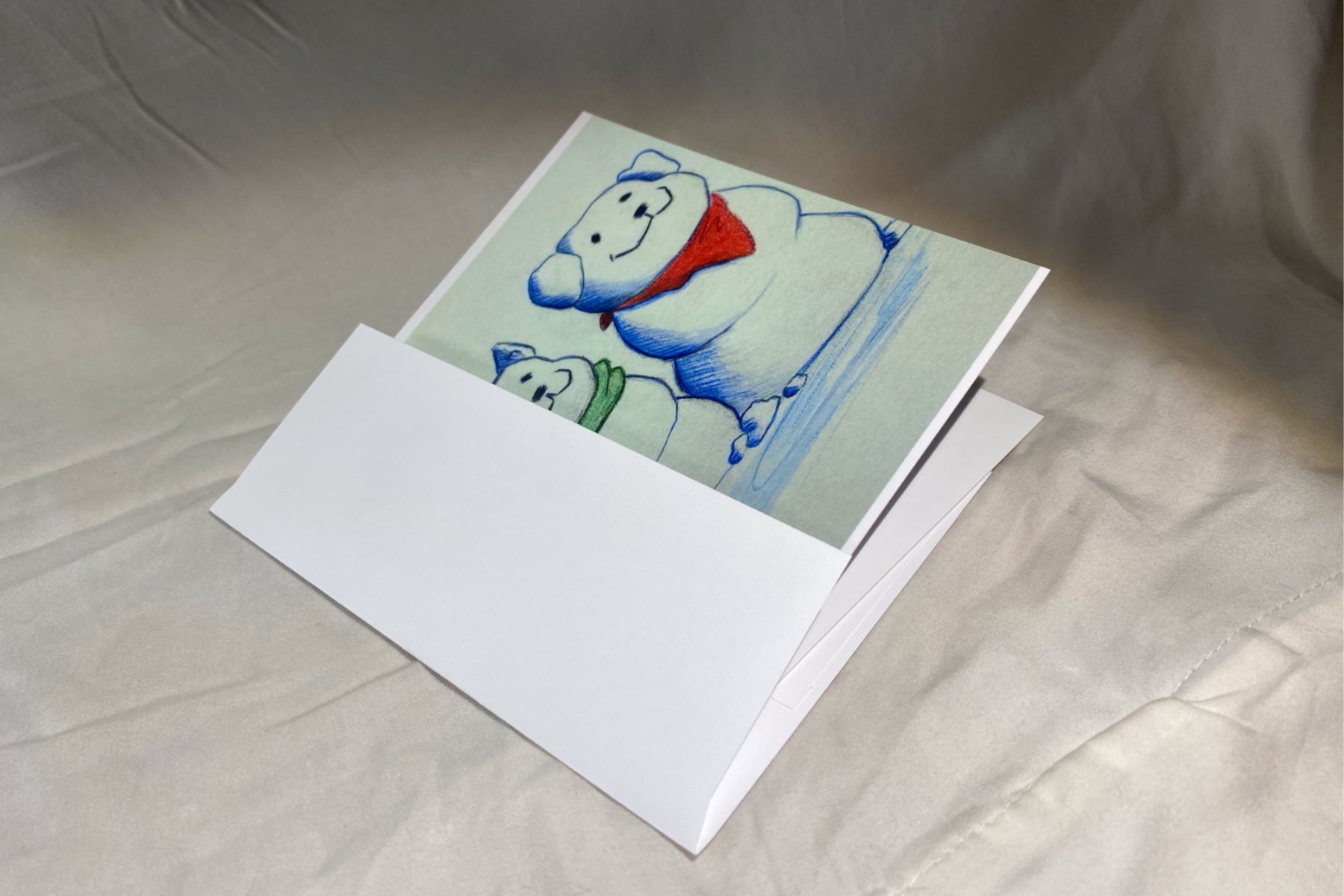 Snow Friends Greeting Card